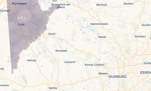 Regenradar Vorschaubild - Aktuelle Niederschläge in Sonsbeck und Umgebung