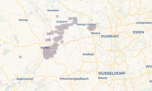Regenradar Vorschaubild - Aktuelle Niederschläge in St. Hubert und Umgebung