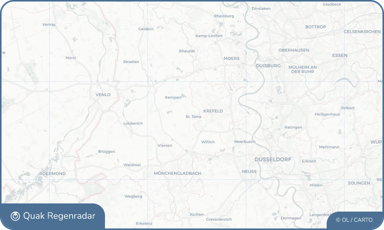 Regenradar-Widget für St. Tönis