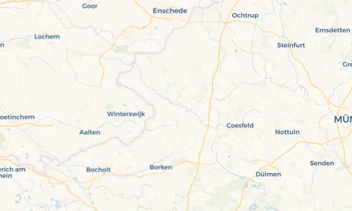 Regenradar Vorschaubild - Aktuelle Niederschläge in Stadtlohn und Umgebung
