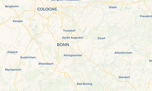 Regenradar Vorschaubild - Aktuelle Niederschläge in Stieldorf und Umgebung