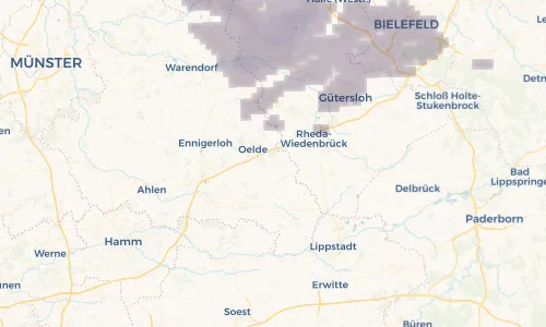 Regenradar Vorschaubild - Aktuelle Niederschläge in Stromberg und Umgebung