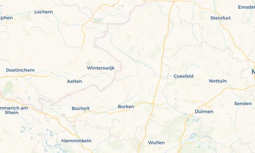 Regenradar Vorschaubild - Aktuelle Niederschläge in Südlohn und Umgebung