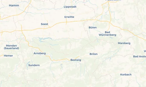 Regenradar Vorschaubild - Aktuelle Niederschläge in Suttrop und Umgebung
