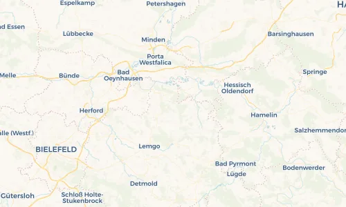 Regenradar Vorschaubild - Aktuelle Niederschläge in Tevenhausen und Umgebung