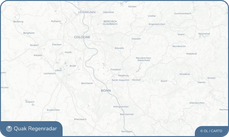 Regenradar-Widget für Troisdorf