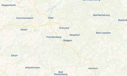 Regenradar Vorschaubild - Aktuelle Niederschläge in Trupbach und Umgebung