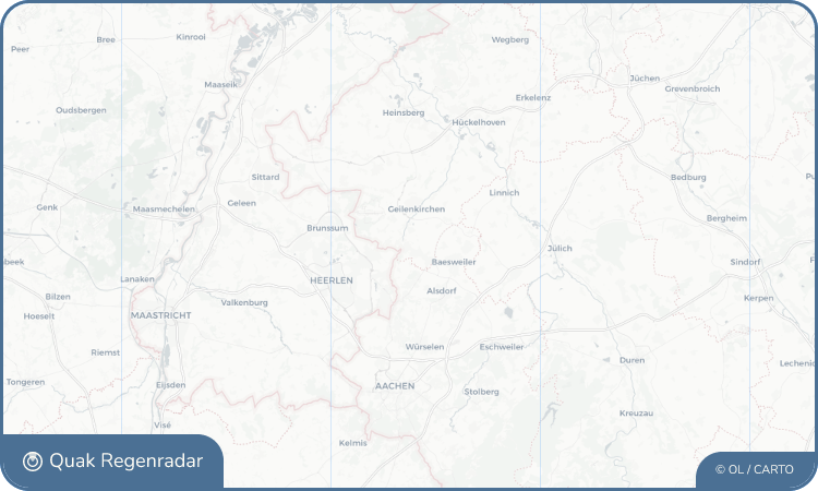 Regenradar-Widget für Übach-Palenberg