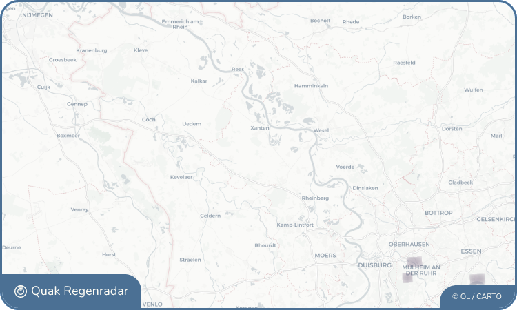 Regenradar-Widget für Veen