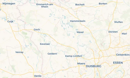 Regenradar Vorschaubild - Aktuelle Niederschläge in Veen und Umgebung