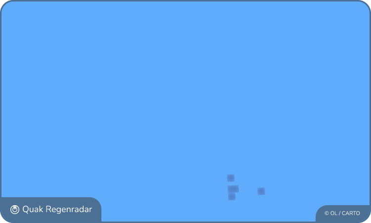 Regenradar-Widget für Voerde
