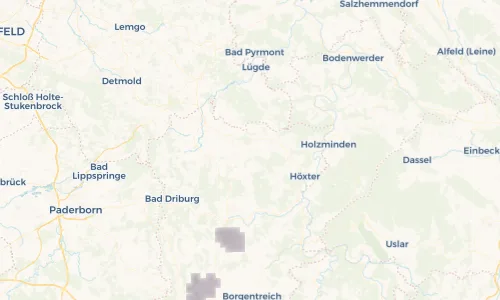 Regenradar Vorschaubild - Aktuelle Niederschläge in Vörden und Umgebung