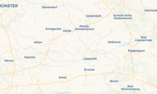 Regenradar Vorschaubild - Aktuelle Niederschläge in Wadersloh und Umgebung
