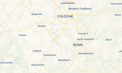Regenradar Vorschaubild - Aktuelle Niederschläge in Walberberg und Umgebung