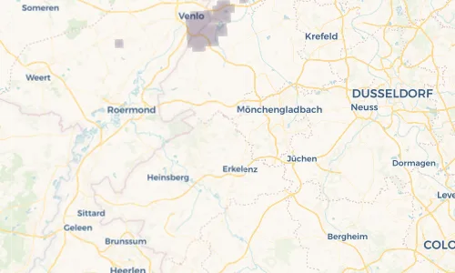 Regenradar Vorschaubild - Aktuelle Niederschläge in Wegberg und Umgebung