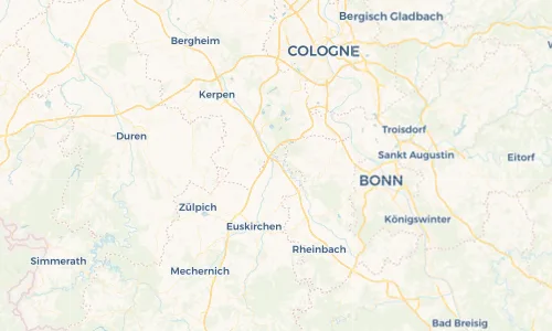Regenradar Vorschaubild - Aktuelle Niederschläge in Weilerswist und Umgebung