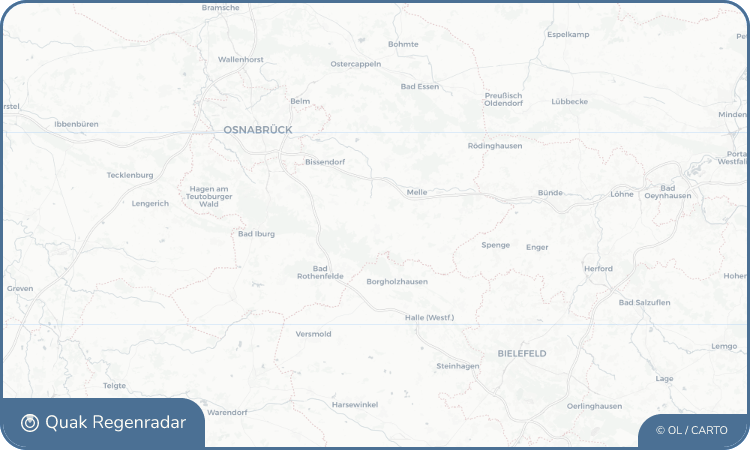 Regenradar-Widget für Wellingholzhausen