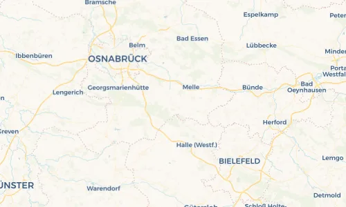 Regenradar Vorschaubild - Aktuelle Niederschläge in Wellingholzhausen und Umgebung