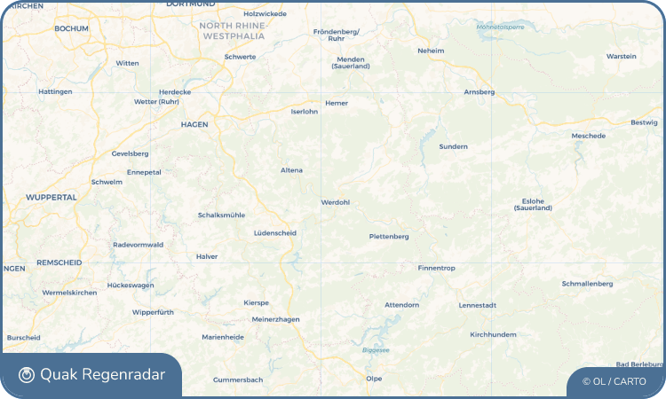 Quak Regenradar-Widget Werdohl