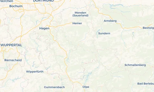 Regenradar Vorschaubild - Aktuelle Niederschläge in Werdohl und Umgebung