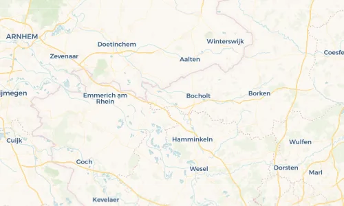 Regenradar Vorschaubild - Aktuelle Niederschläge in Werth und Umgebung