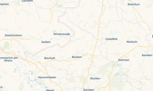 Regenradar Vorschaubild - Aktuelle Niederschläge in Weseke und Umgebung