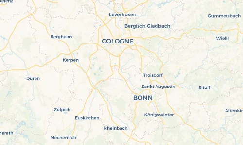 Regenradar Vorschaubild - Aktuelle Niederschläge in Wesseling und Umgebung