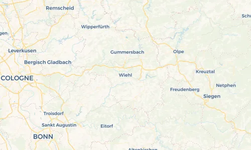 Regenradar Vorschaubild - Aktuelle Niederschläge in Wiehl und Umgebung