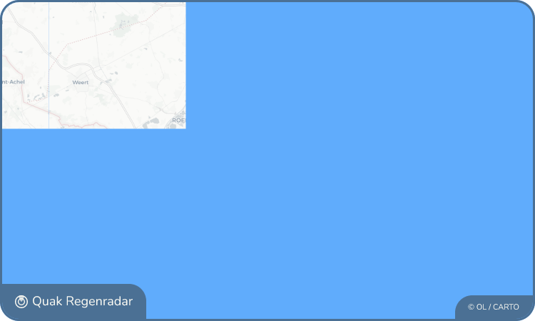 Regenradar-Widget für Wildenrath