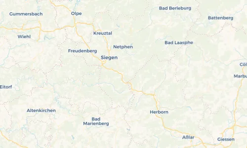 Regenradar Vorschaubild - Aktuelle Niederschläge in Wilnsdorf und Umgebung