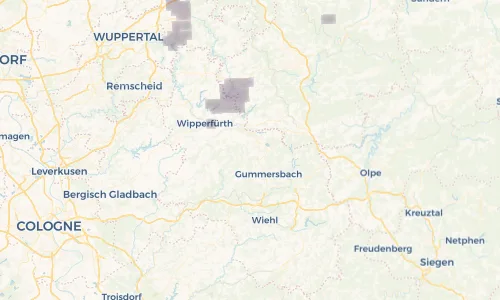 Regenradar Vorschaubild - Aktuelle Niederschläge in Winkel und Umgebung