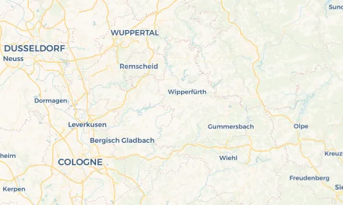 Regenradar Vorschaubild - Aktuelle Niederschläge in Wipperfeld und Umgebung
