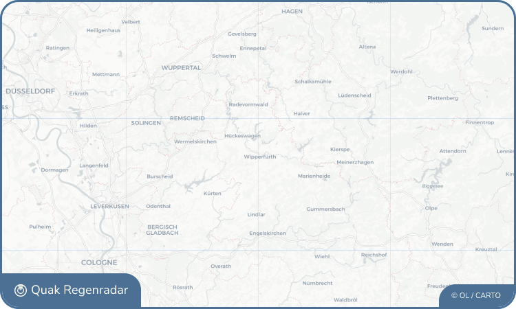 Regenradar-Widget für Wipperfürth