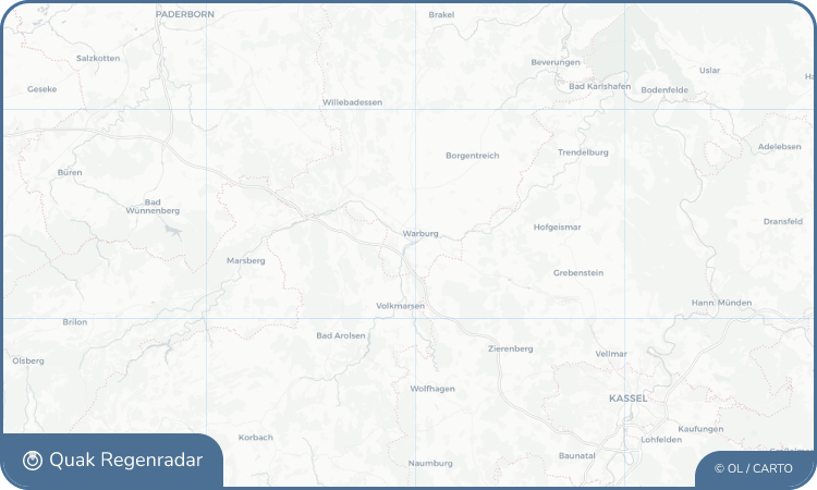 Regenradar-Widget für Wormeln