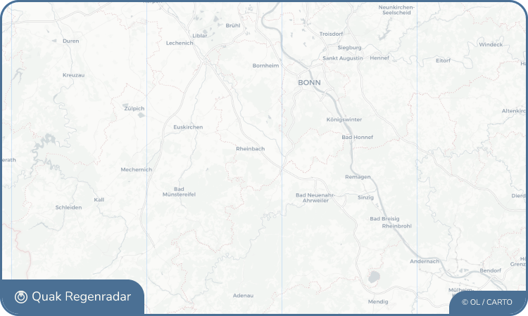 Regenradar-Widget für Wormersdorf