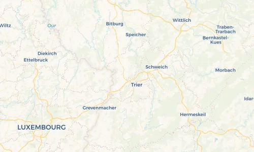 Regenradar Vorschaubild - Aktuelle Niederschläge in Aach und Umgebung