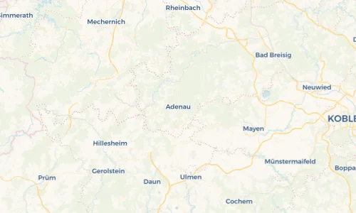 Regenradar Vorschaubild - Aktuelle Niederschläge in Adenau und Umgebung