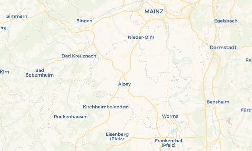 Regenradar Vorschaubild - Aktuelle Niederschläge in Albig und Umgebung