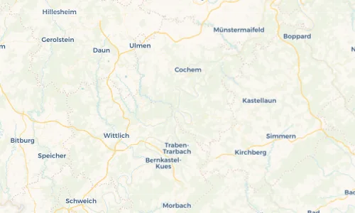 Regenradar Vorschaubild - Aktuelle Niederschläge in Alf und Umgebung