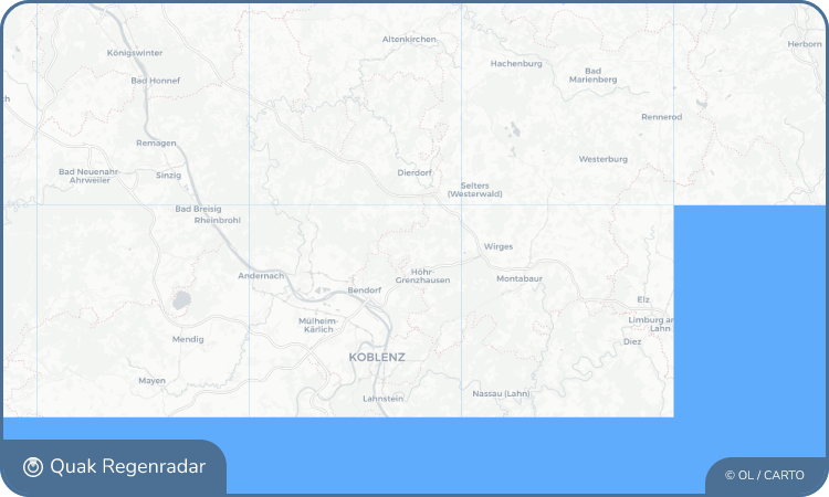 Regenradar-Widget für Alsbach