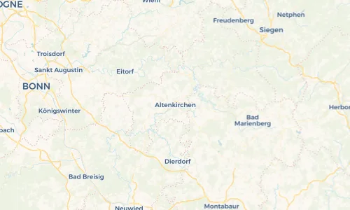 Regenradar Vorschaubild - Aktuelle Niederschläge in Altenkirchen (Westerwald) und Umgebung