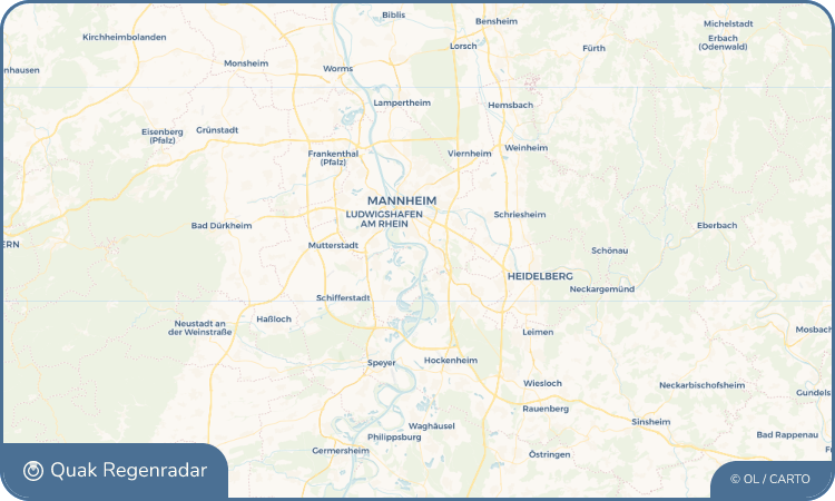 Quak Regenradar-Widget Altrip