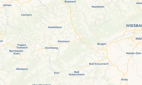 Regenradar Vorschaubild - Aktuelle Niederschläge in Argenthal und Umgebung