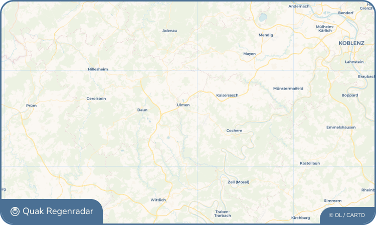 Quak Regenradar-Widget Auderath