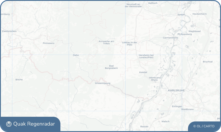 Regenradar-Widget für Bad Bergzabern