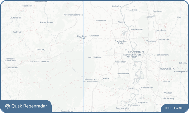 Regenradar-Widget für Bad Dürkheim