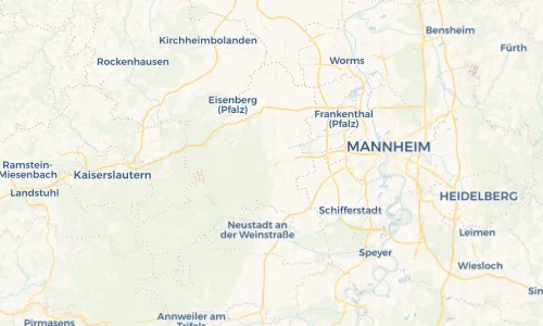 Regenradar Vorschaubild - Aktuelle Niederschläge in Bad Dürkheim und Umgebung