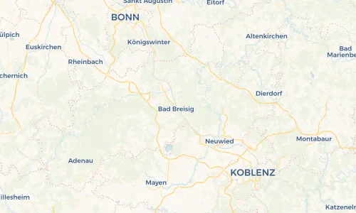 Regenradar Vorschaubild - Aktuelle Niederschläge in Bad Hönningen und Umgebung