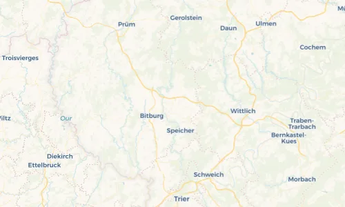 Regenradar Vorschaubild - Aktuelle Niederschläge in Badem und Umgebung