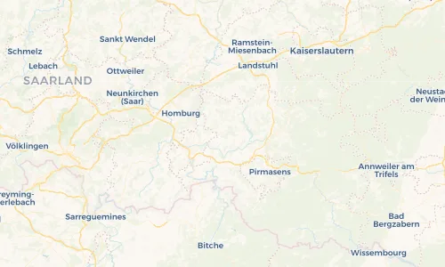 Regenradar Vorschaubild - Aktuelle Niederschläge in Battweiler und Umgebung
